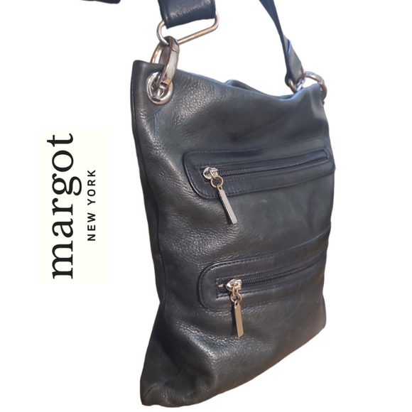 Moto Style Unisex Crossbody Bag by Margot New York. - Picture 2 of 9